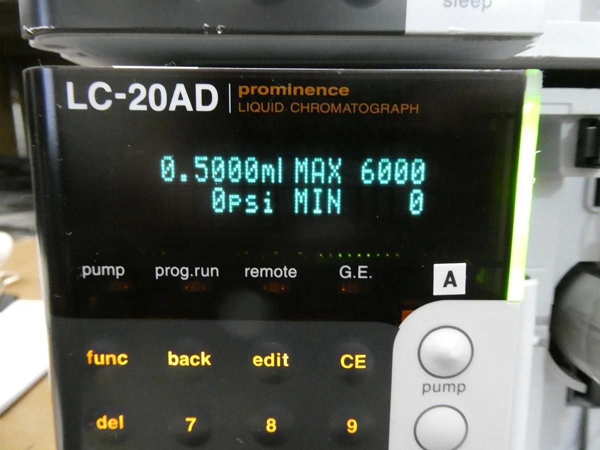 Used Shimadzu 228-45000-32 Liquid Chromatography LC-20AD Prominence Lot of 2 Untested