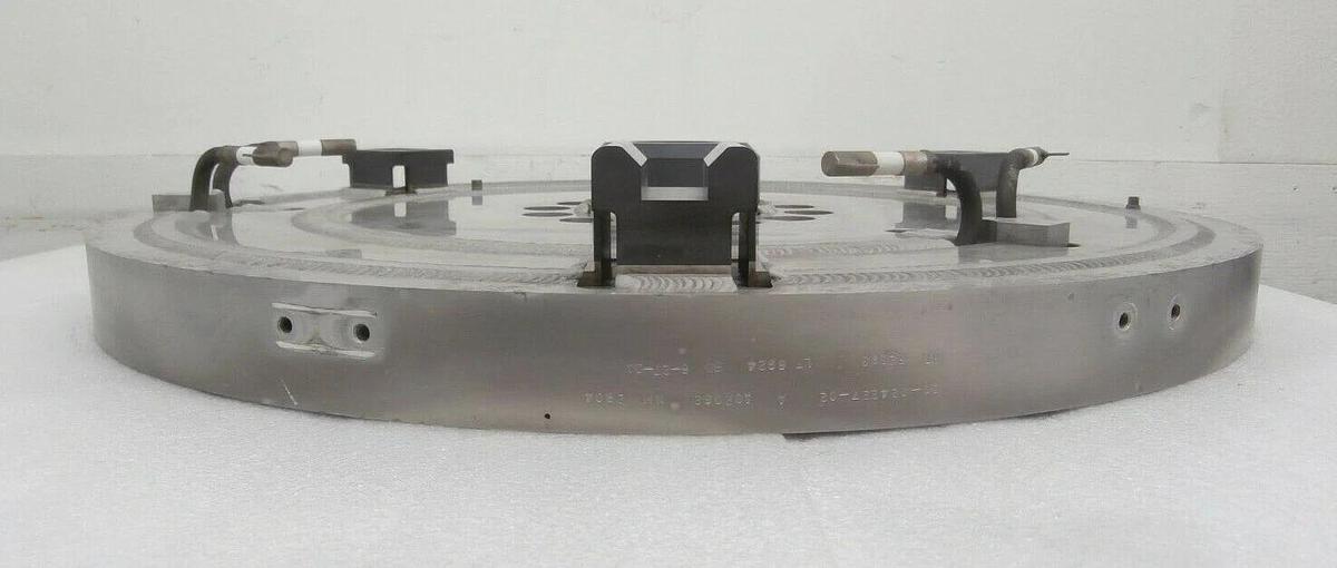 Used Novellus Systems 19-024227-00 6 Fork 200mm Pinned Wafer Heater Block Working