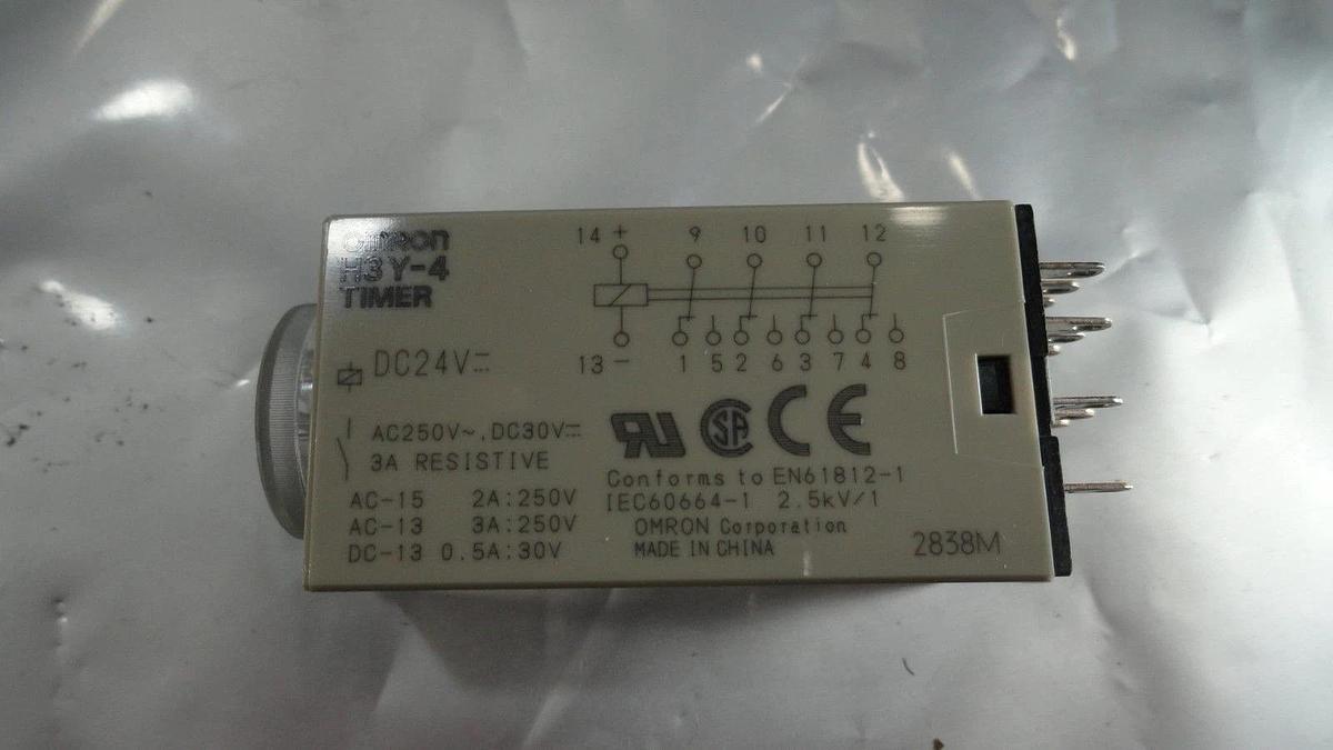 Used Kokusai Electric Relay and Timer Switch Assembly DD-1203V 300mm Used Working