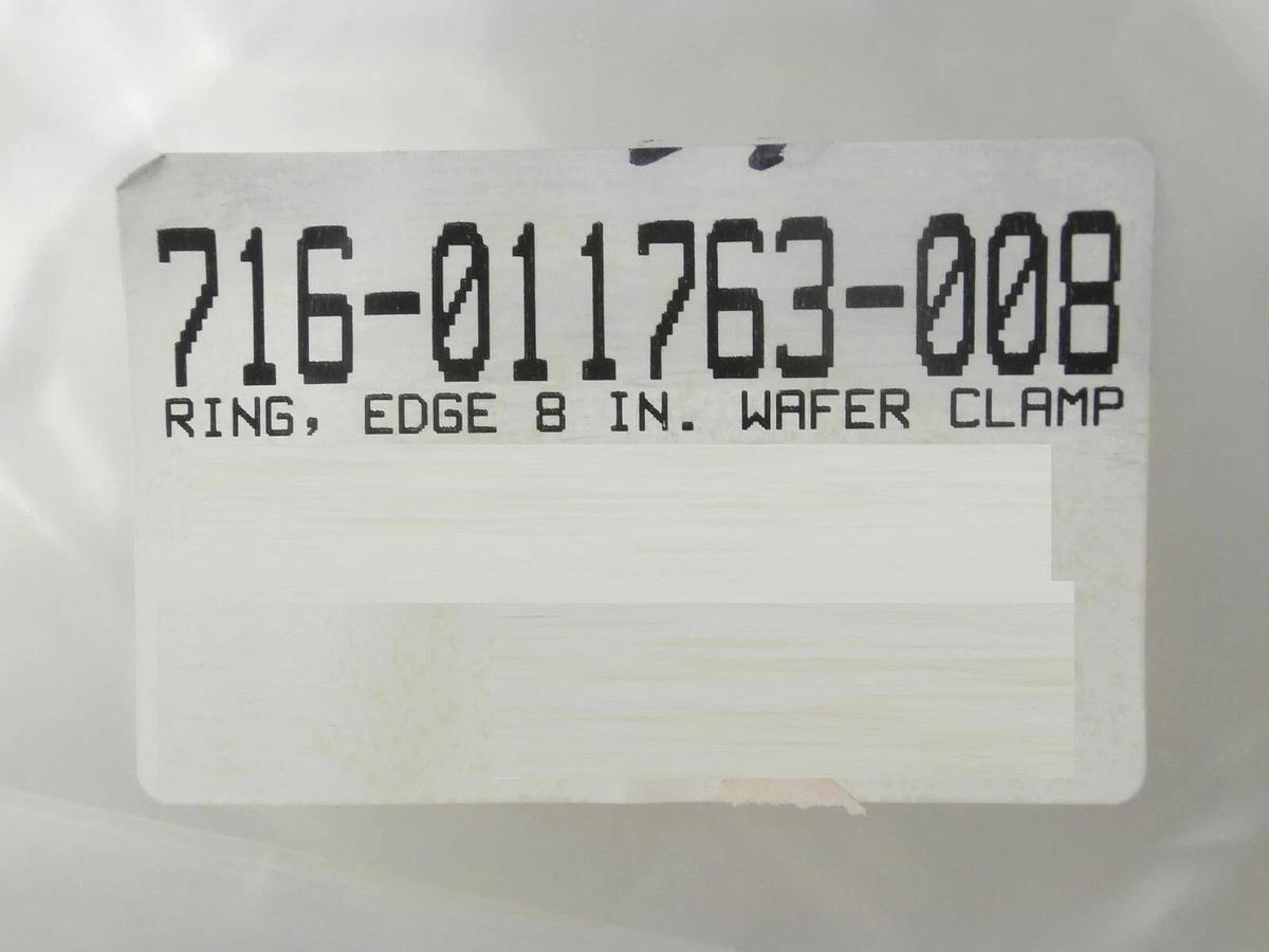 Used Lam Research 716-011763-008 Wafer Clamp Edge 8" Edge Ring Rev. 2 Cleaned
