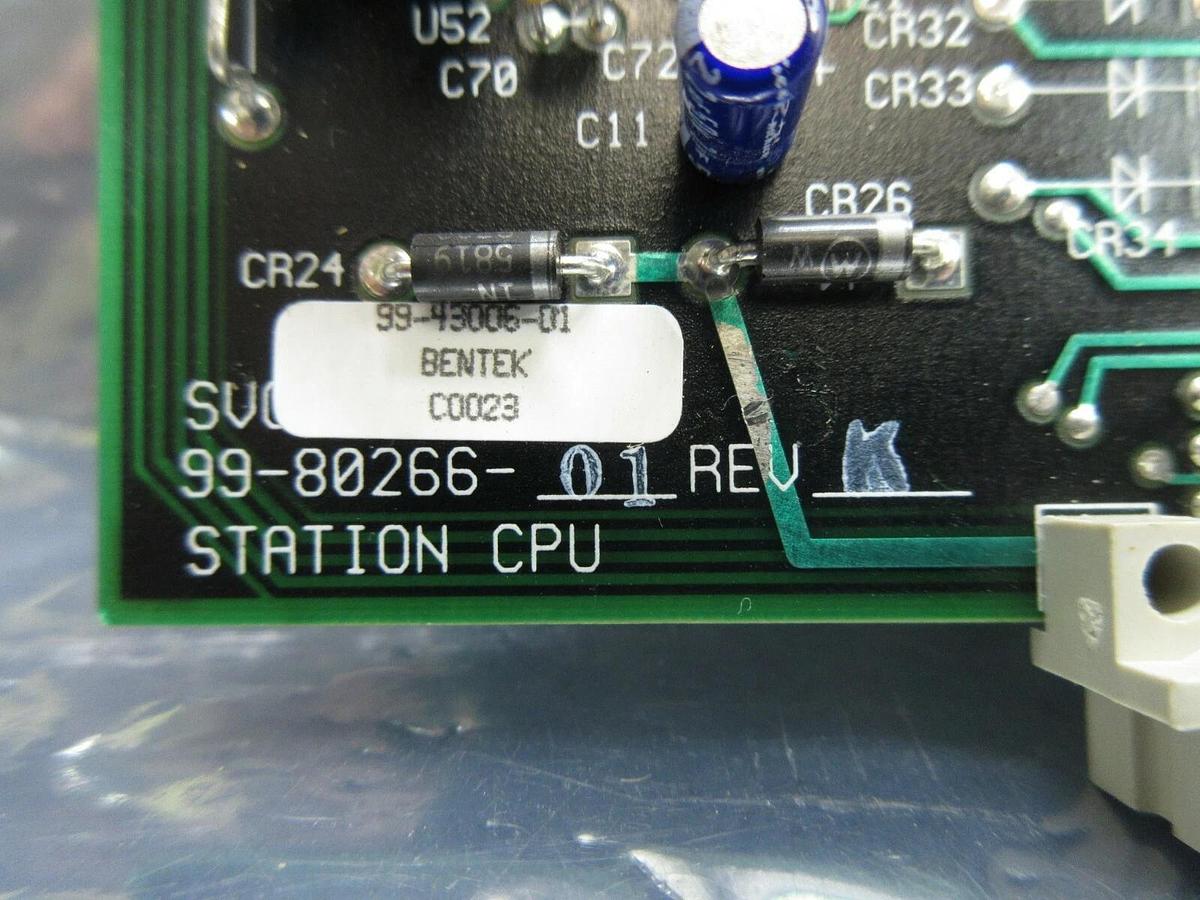 Used SVG Silicon Valley Group 99-80266-01 CPU PCB Card Bentek 99-43006-01 90S Used