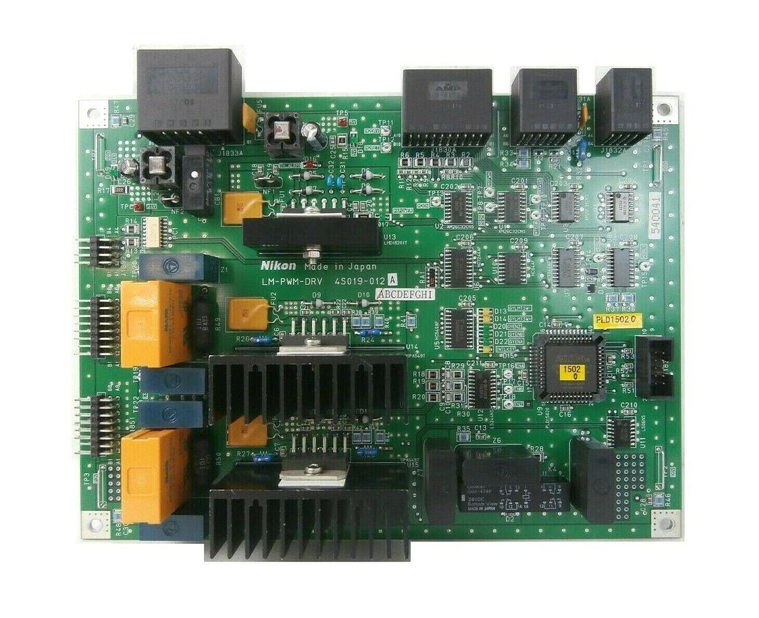 Used Nikon 4S019-012 A Driver Board PCB LM-PWM-DRV NSR-S307E Working Surplus