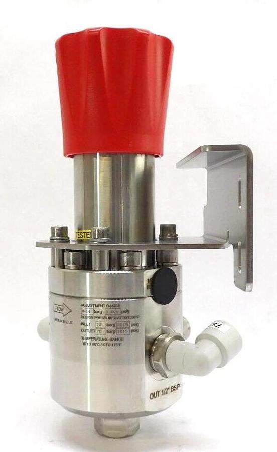 Used Swagelok RSB4-02-3-VVV-G93 Pressure Regulator Lot of 4 Working Surplus