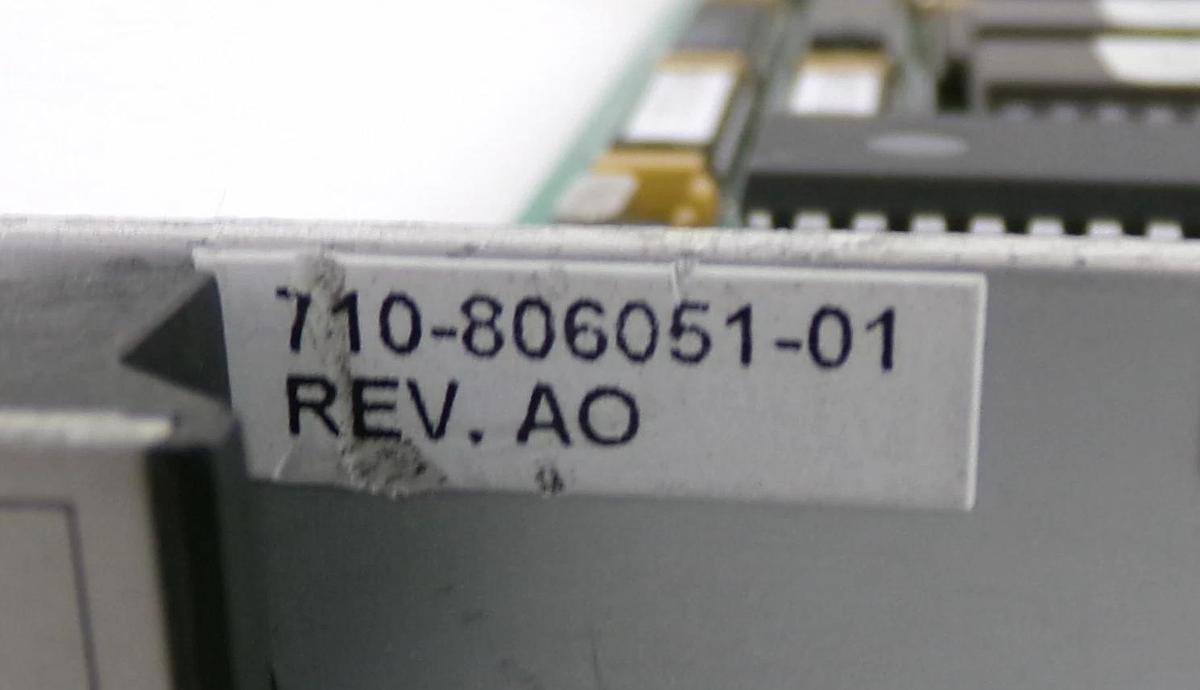 Used KLA Instruments 710-806051-01 DP Video VME PCB Card TEL 3281-000051-11 Working