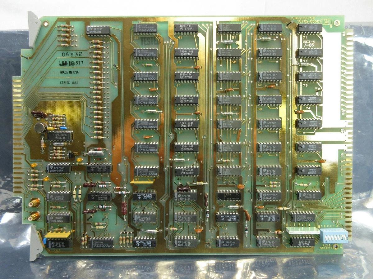 Used HP Hewlett-Packard 10762-60001 Comparator PCB Card ASML PAS 5000/2500 Used