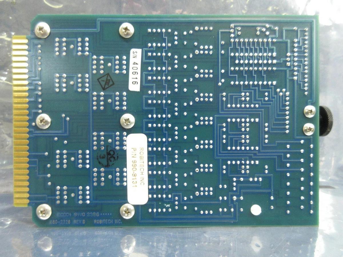 Used Robitech 990-9131 Valve Module PCB Card 681-0181-009 980-2300 Used Working