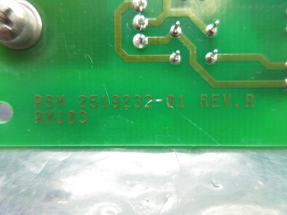 Used ASM Advanced Semiconductor Materials 2519232-21 Interface Board PCB Used Working
