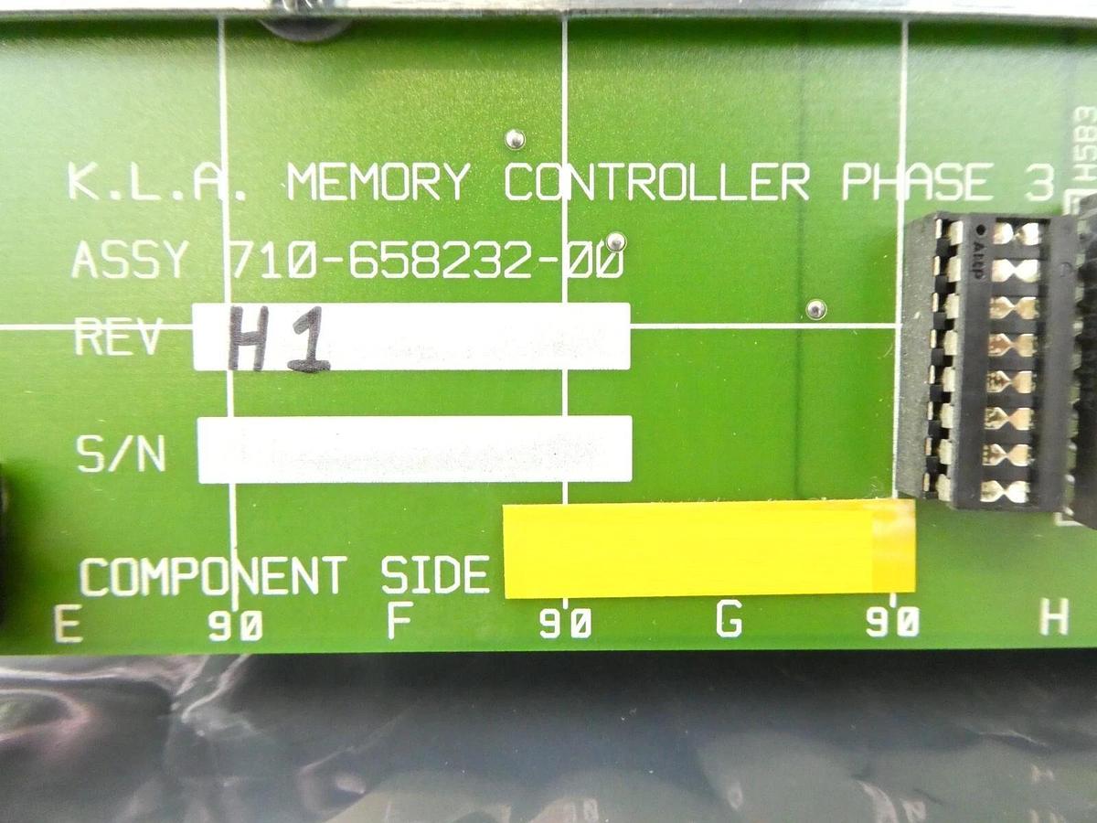 Used KLA Instruments 710-658232-00 Memory Controller Phase 3 PCB Card Working Surplus