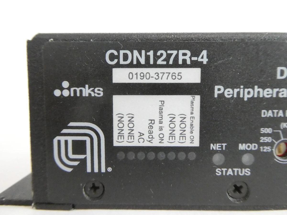 Used MKS Instruments CDN127R-4 Peripheral Adaptor AMAT 0190-37765 Lot of 2 Working