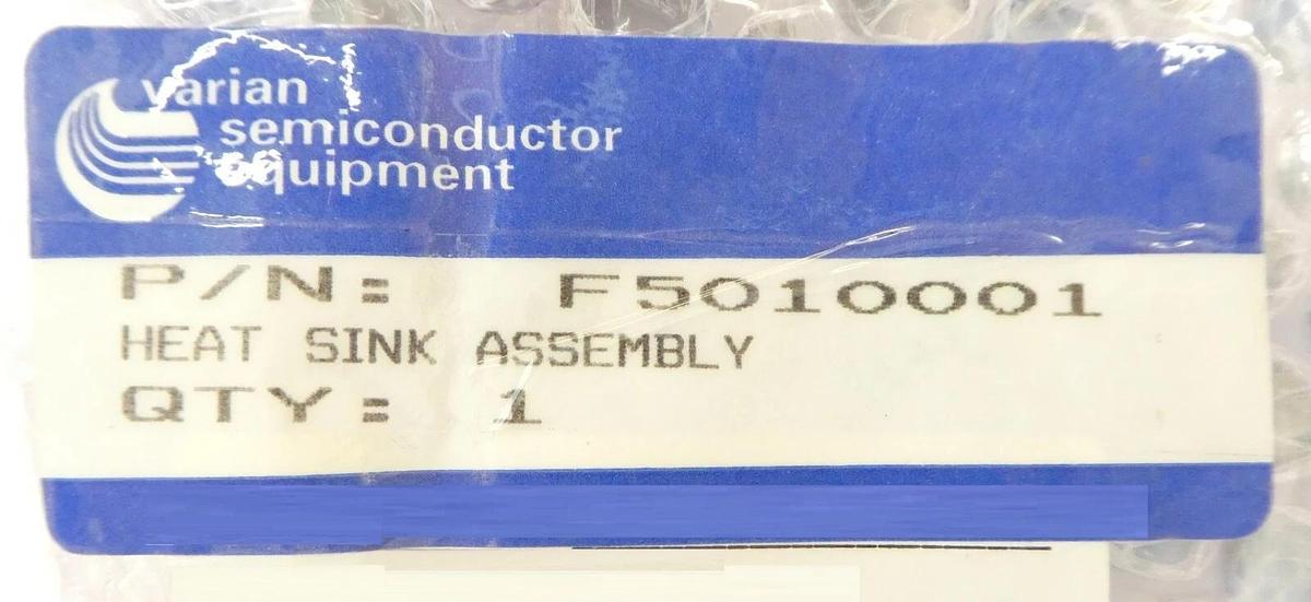 Varian Semiconductor Equipment F5010001 Heat Sink Assembly VSEA New Surplus
