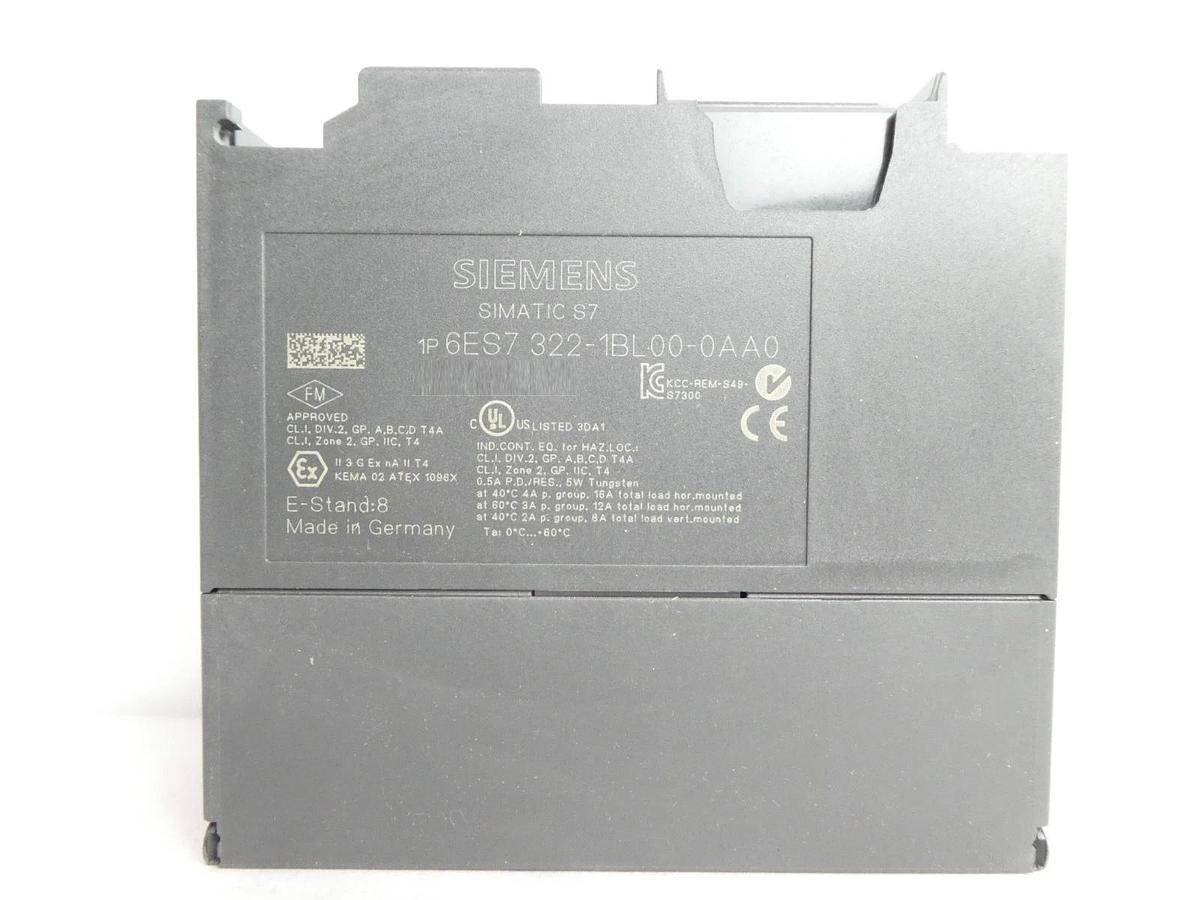 Siemens SM322 Output Module 6ES7 322-1BH01-0AA0 322-1BL00-0AA0 Lot of 3 New