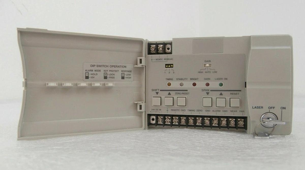 Used Keyence LK-2001 CCD Laser Displacement Sensor LK Series Working Surplus