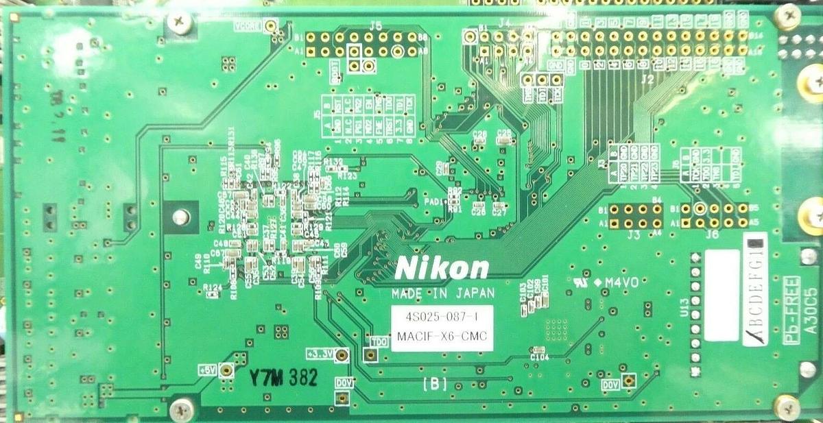 Used Nikon 4S019-795-1 PCB Card MACIF2-X6 4S019-796 4S025-087-1 NSR FX-601F Working