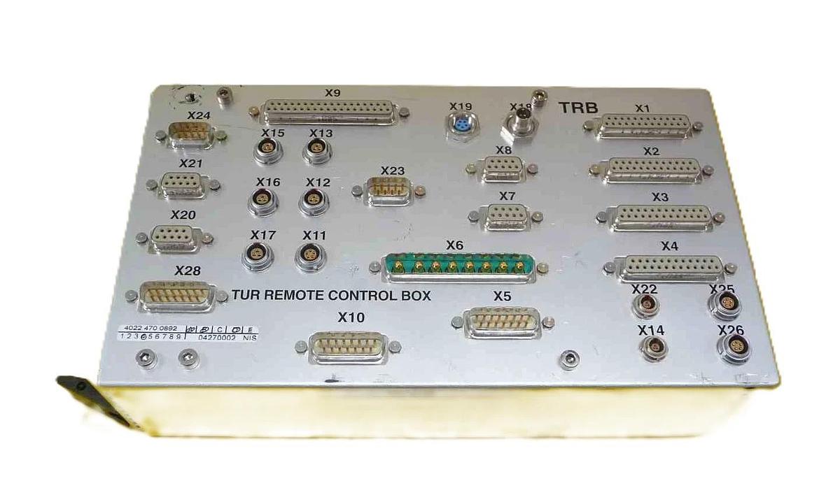 Used ASML 4022.470.0892 TUR Remote Control Box 4022.471.6180 Nikon Loader Working