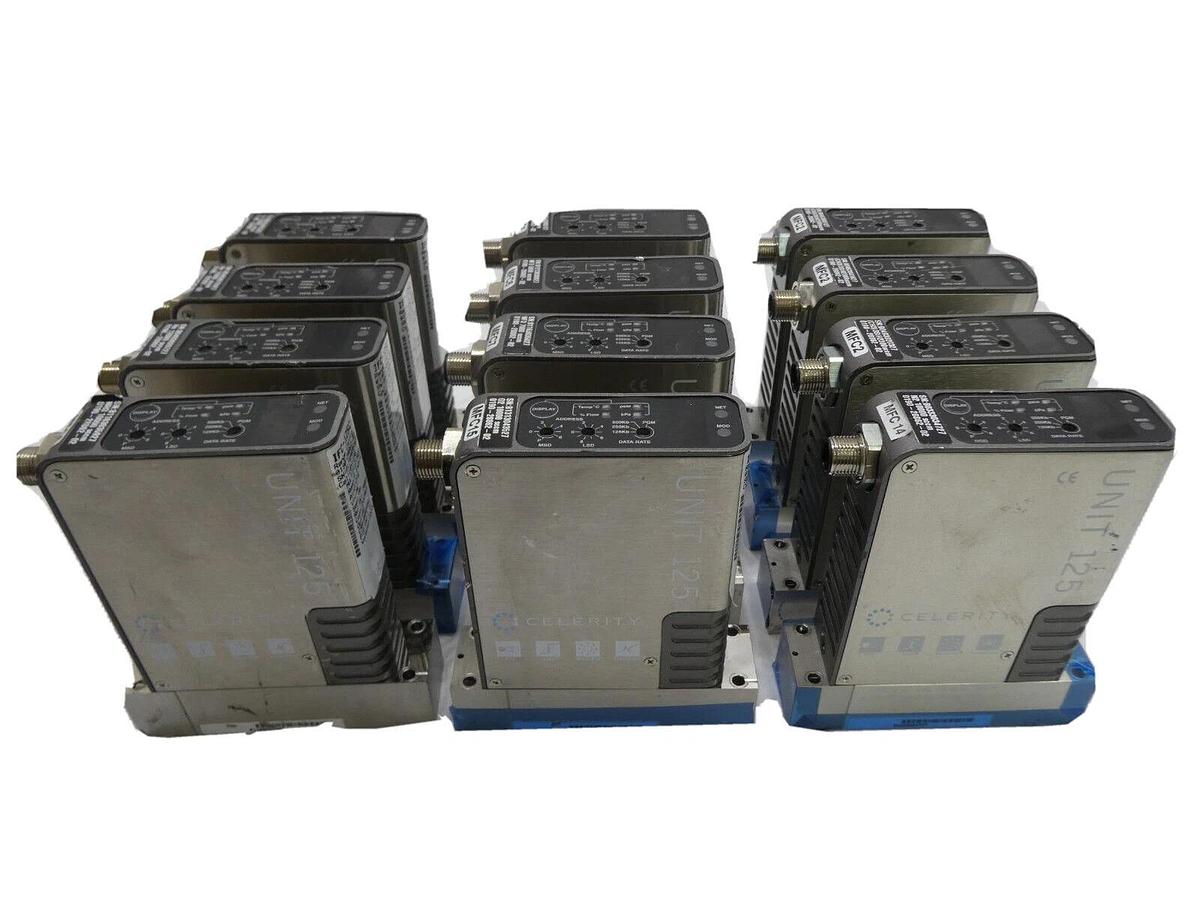 Used Celerity IFC-125C Mass Flow Controller MFC AMAT 0190-28862 Lot of 12 Working
