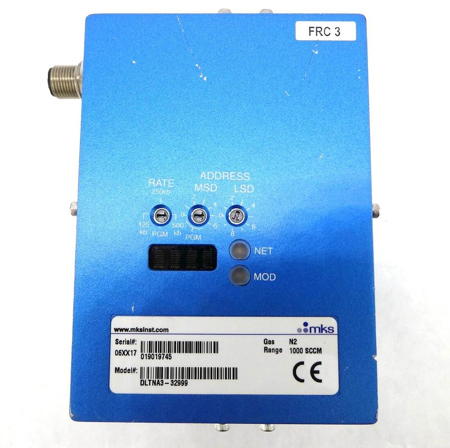 Used MKS Instruments DLTNA3-32999 Flow Ratio Controller DELTA III Working Surplus