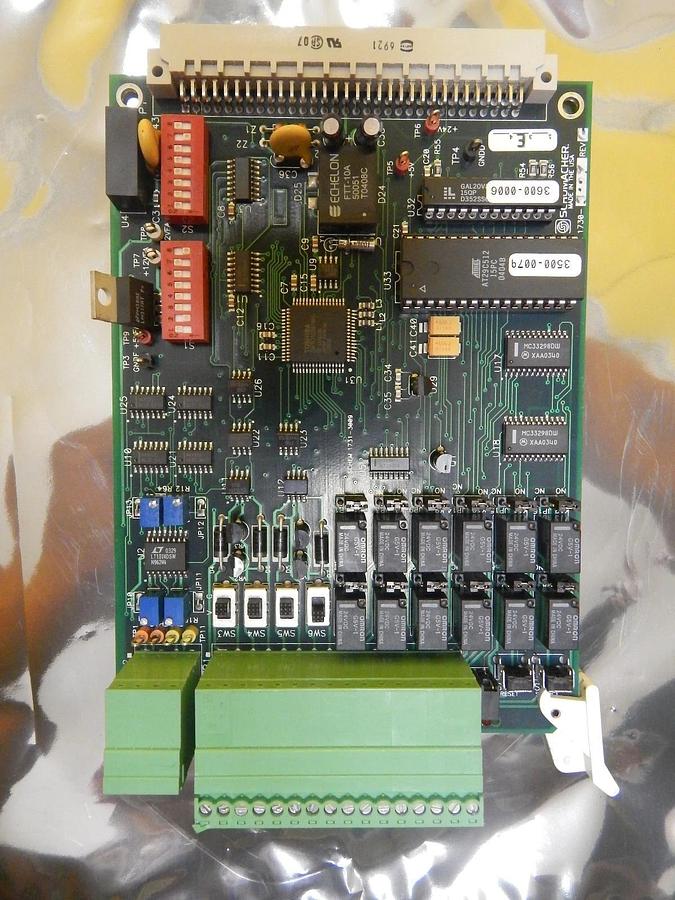 Used Schumacher 1730-3009 I/O Input Output Controller PCB Card Working Spare