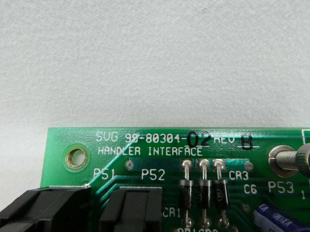 Used SVG Silicon Valley Group 99-80304-02 Receiver-Handler Interface PCB Working