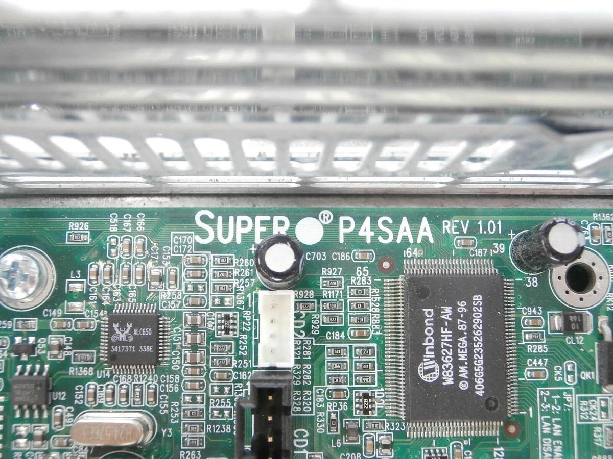 Used Therma-Wave Grendel Node 5 System Computer Supermicro P4SAA Untested As-Is