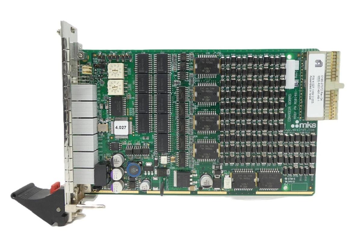 Used MKS Instruments AS01491-AB-1 DeviceNet PCB Card CDN491R AMAT 0190-27072 Lot of 3