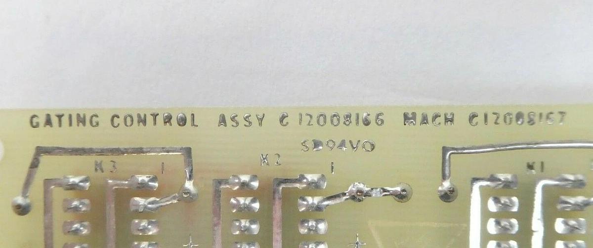 Used Varian Semiconductor VSEA C-12008166 Gating Control Assembly PCB Working Surplus