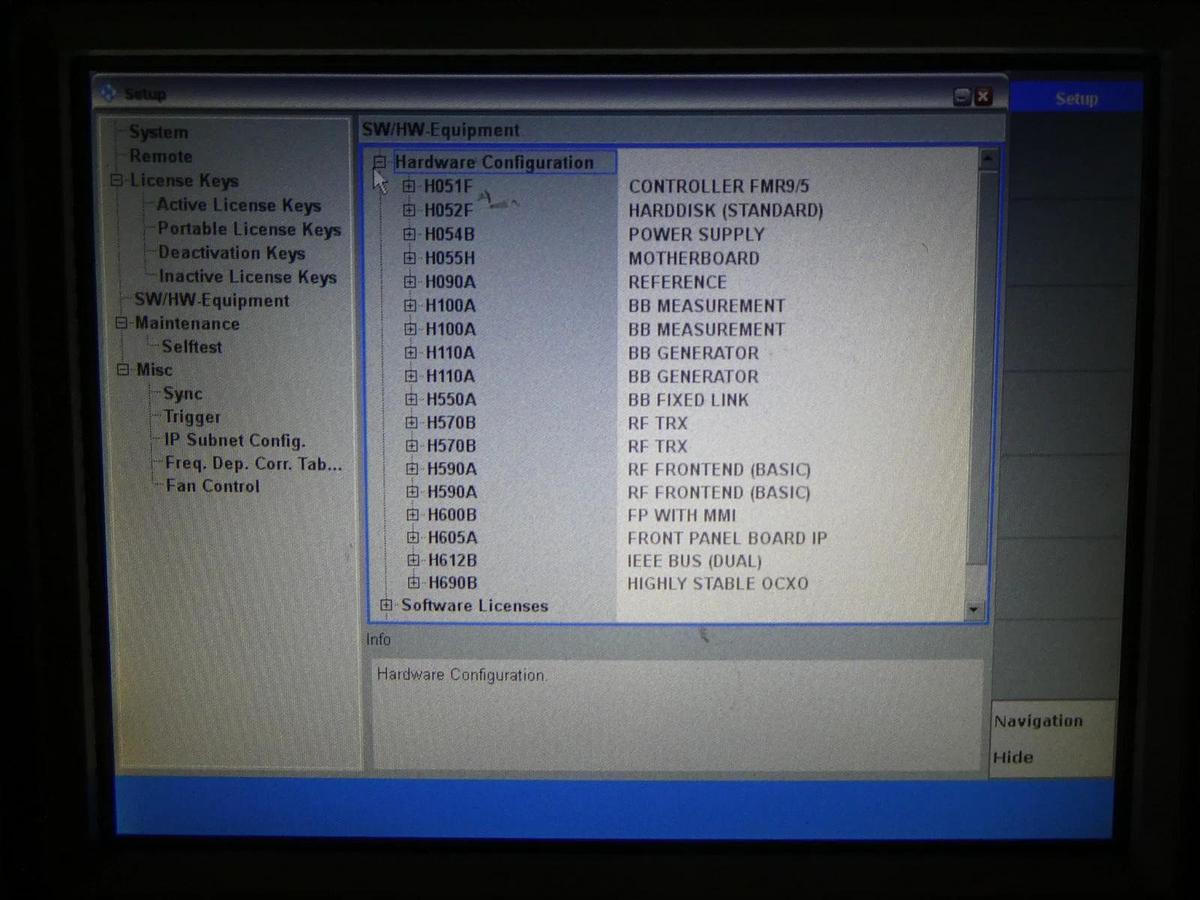 Used Rohde & Schwarz 1201.0002K50 Wideband Radio Comm Tester CMW 500 V 3.7.40