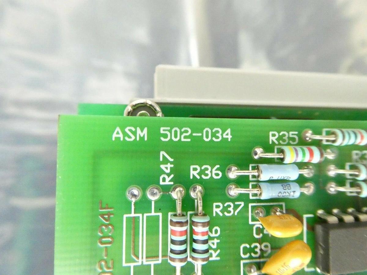 Used CTI-Cryogenics ASM 502-034 FastRegen Control PCB Module 002-034F Working Spare