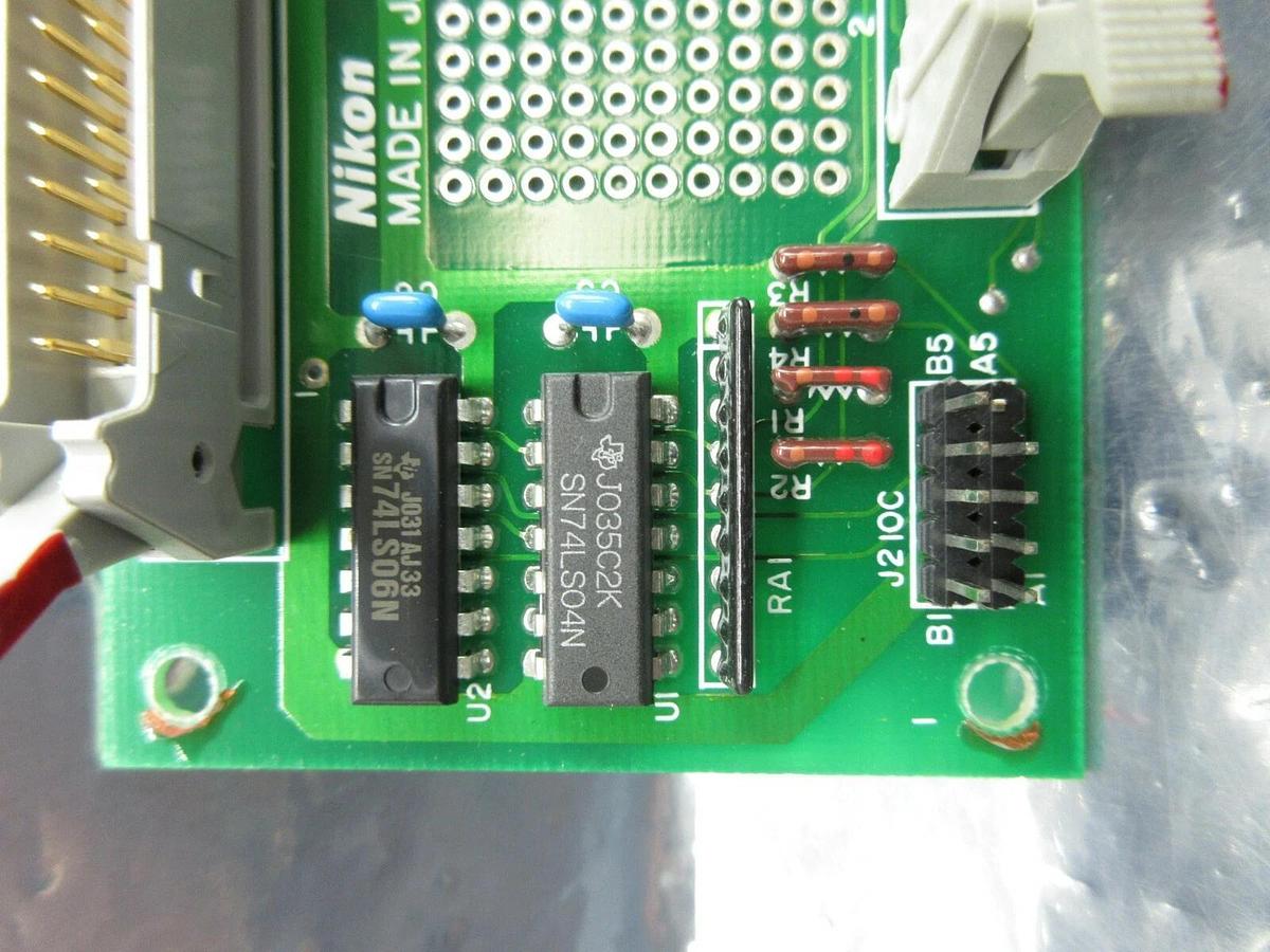 Used Nikon 4S017-184-1-Ⓐ Interface Board PCB WLICN NSR-1755G7A Step-and-Repeat Used