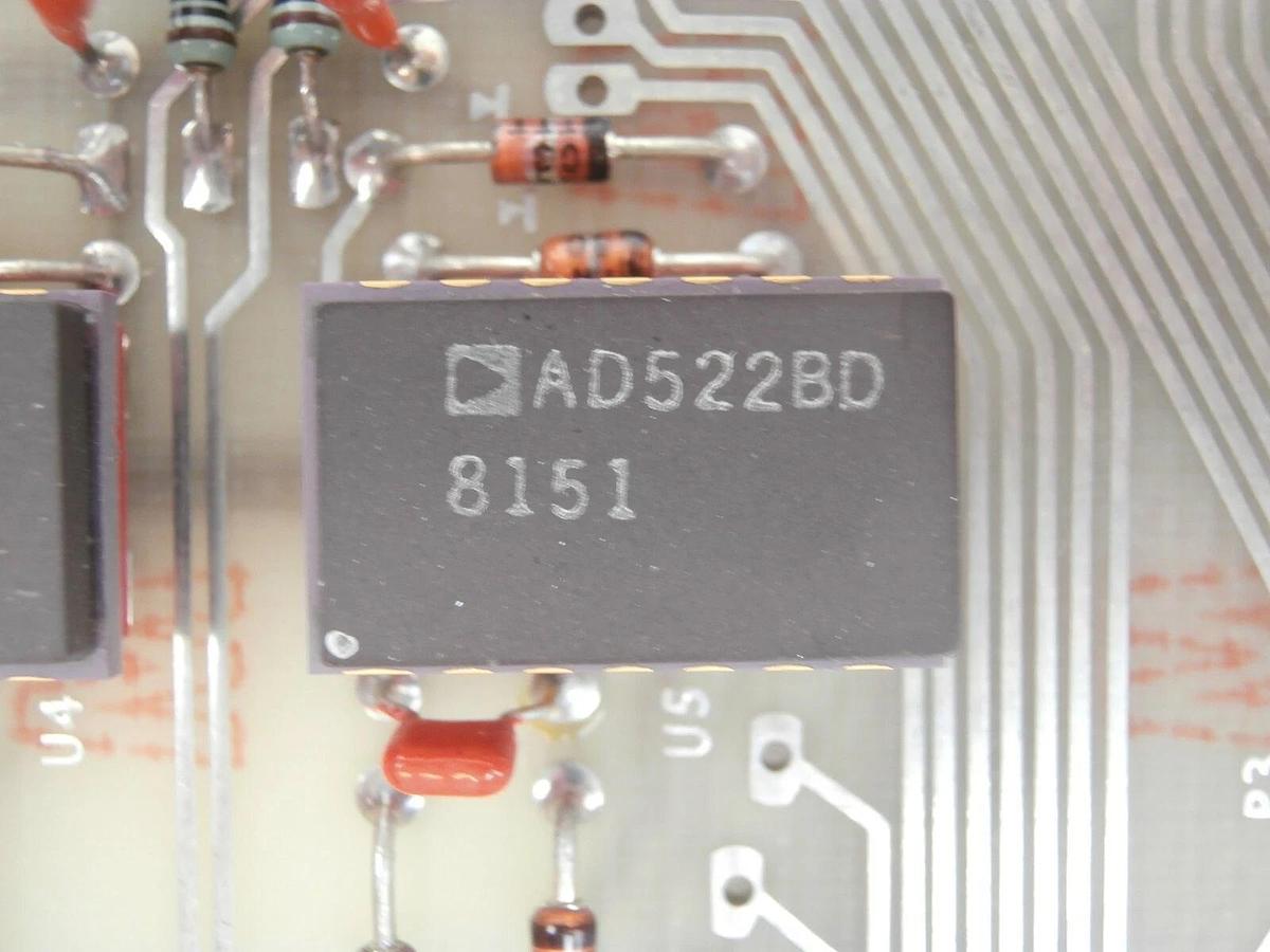 Used Varian Semiconductor VSEA D-F3637001 Analog Interface PCB Card Rev. E Working