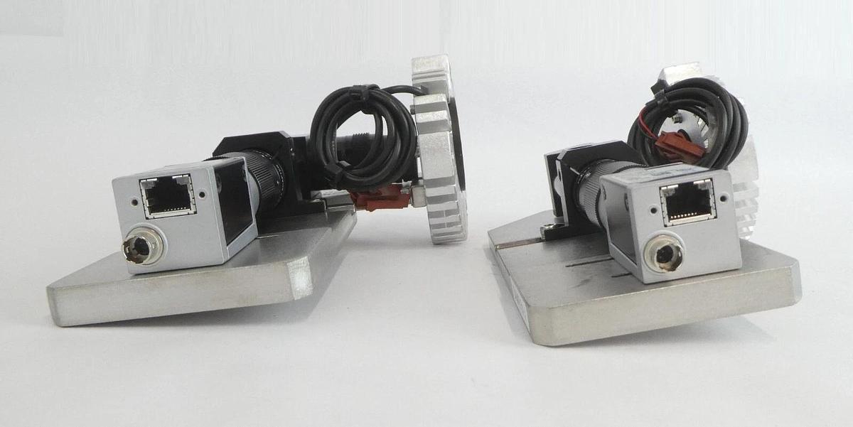 Used Navitar 1-61453 Precise Eye Industrial Camera acA640-90gm Lot of 6 Working