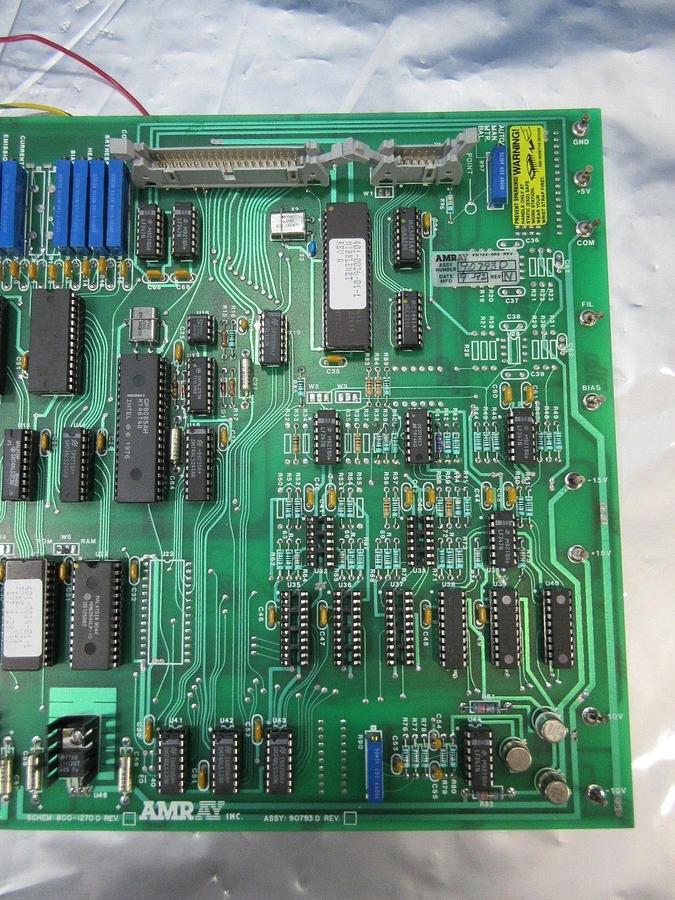Used Amray 90793D PC Card Front Panel Controller 800-1707D PCB Used Working