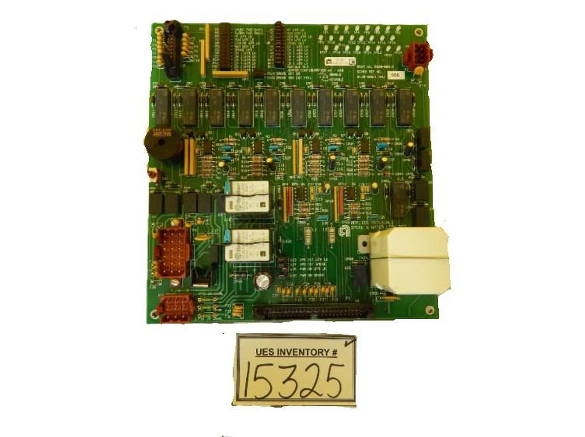 Used AMAT Applied Materials 0100-00611 Smoke & Water Leak Detector Board PCB Working