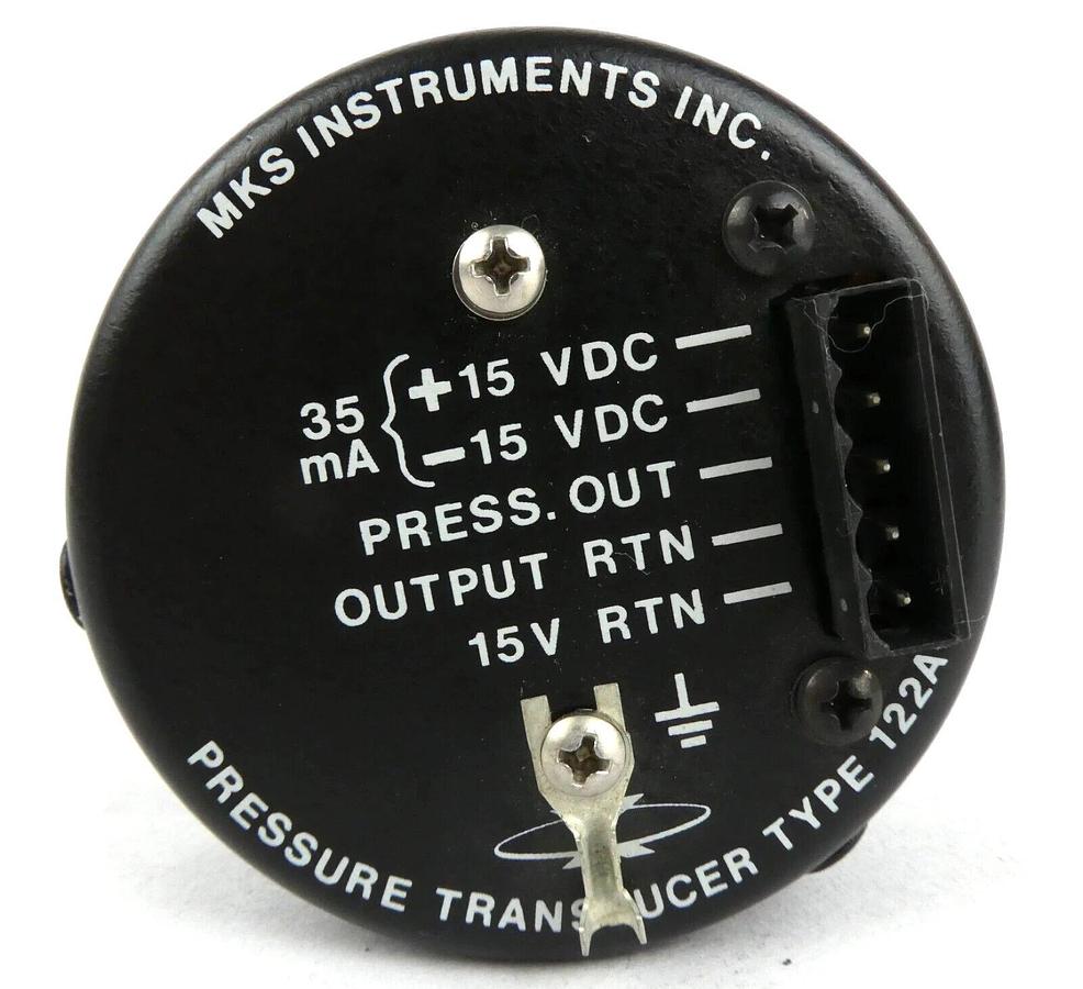 Used MKS Instruments 122A-11063 Baratron Transducer Type 122A Tested Working Spare