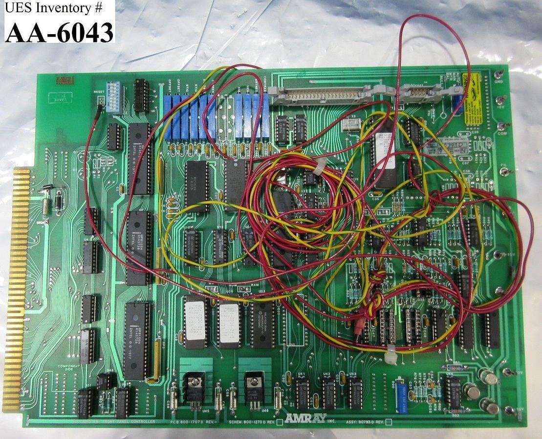 Used Amray 90793D PC Card Front Panel Controller 800-1707D PCB Used Working