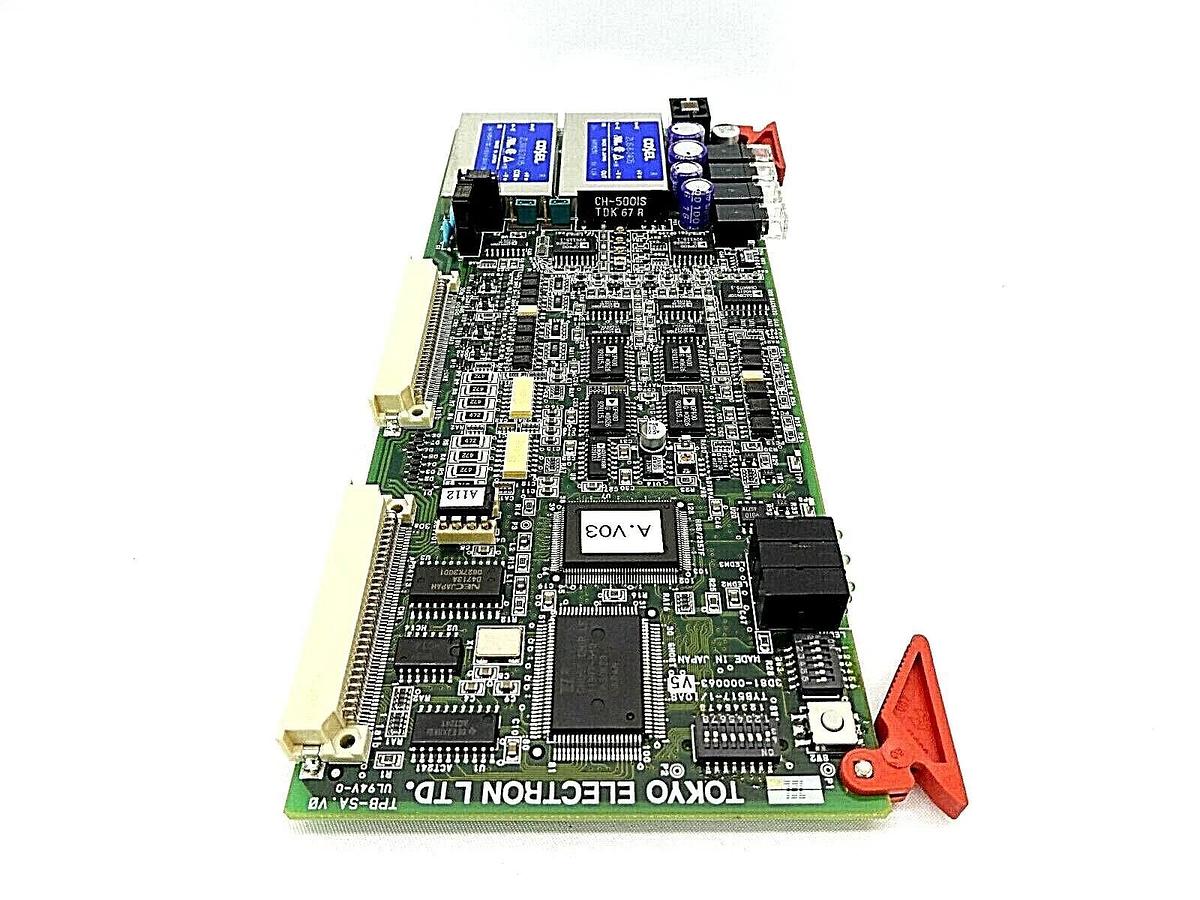 Used TEL Tokyo Electron 3D81-000063-V5 Processor PCB Card TYB517-1/IOAS Working