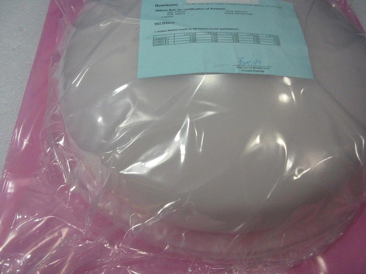 Refurbished AMAT Applied Materials 0040-61317 Aluminum Oxide Quartz Bell Jar Refurbished