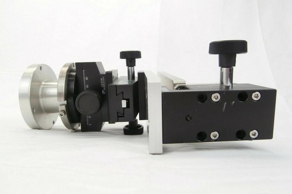 Used Chuo Precision Industrial X-Axis Manual Stage Assembly LS-112W LS-912W LV-612