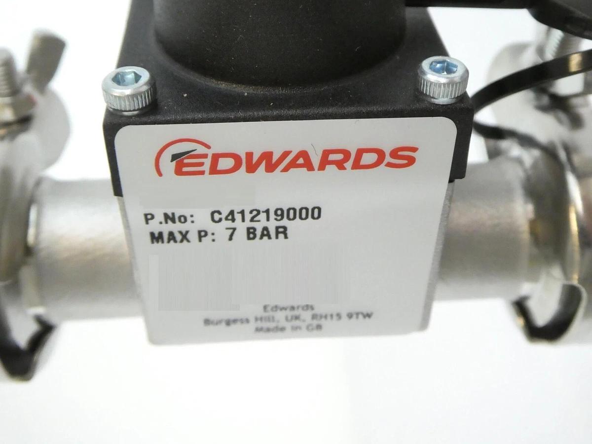 VAT Edwards B90000220 BGV Manual Gate Valve ISO-F 100 W/Bellow New Surplus
