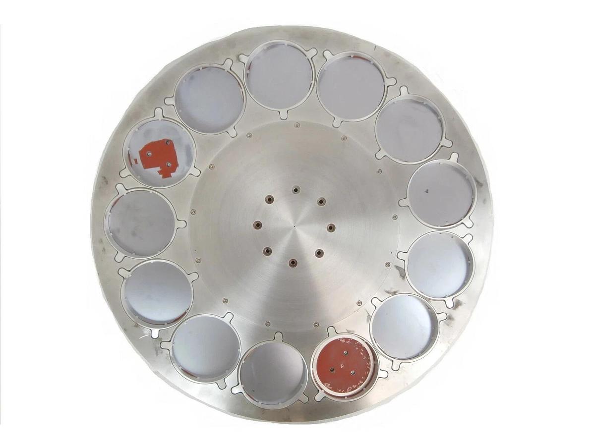 Used Varian 125mm Wafer Implanter Wheel 5" Disc for 0° Machines VSEA Working Spare