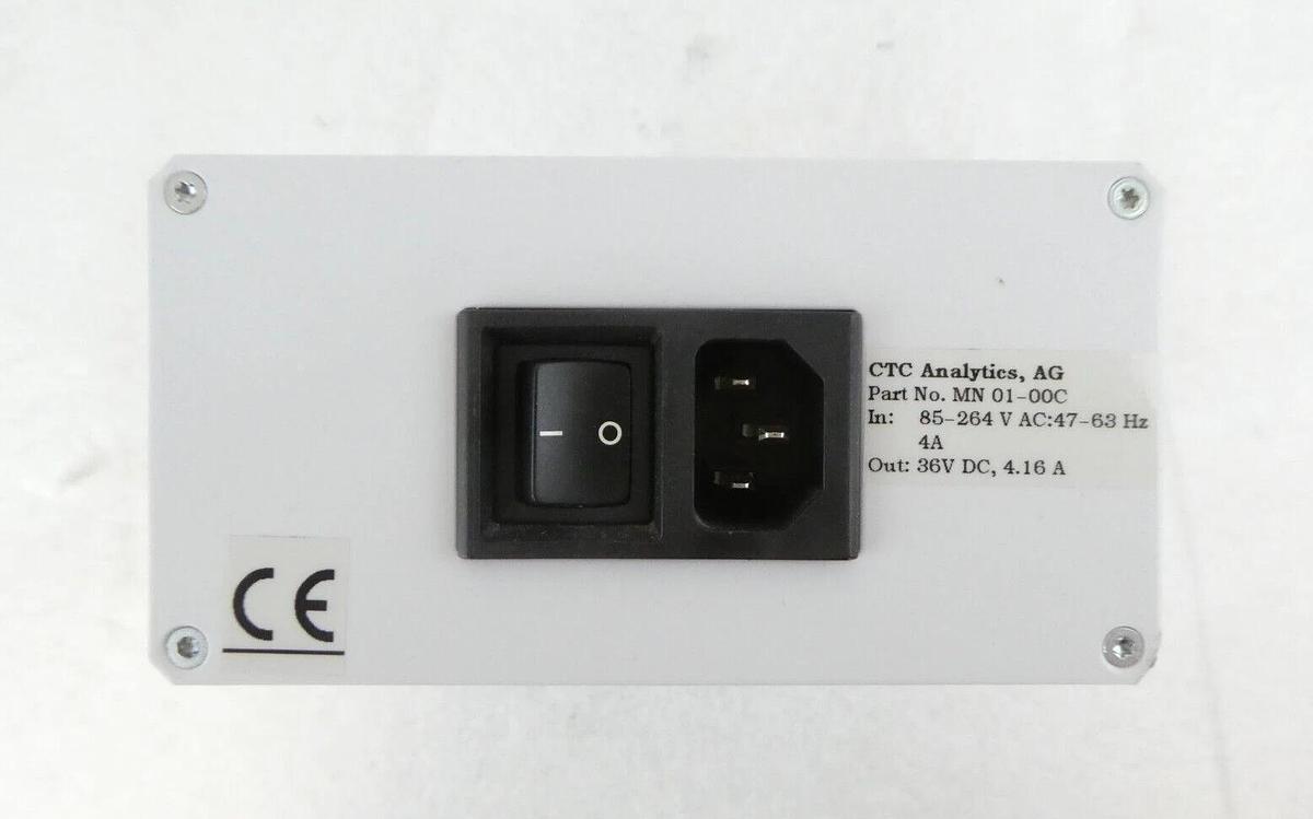 Used CTC Analytics HTC PAL Autosampler System MZ 01-00E MXY 04-01A MN 03-00 Untested