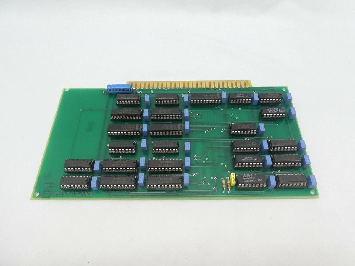 Used Varian Semiconductor Equipment VSEA 16720 Counter PCB Card Rev. B Working Spare
