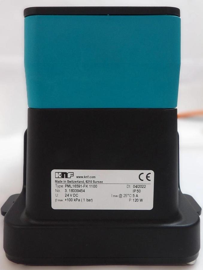 Used KNF PML16591-FK 1100 Diaphragm Liquid Pump FK 1100 UF1.V001-HS/KR-2416 Working