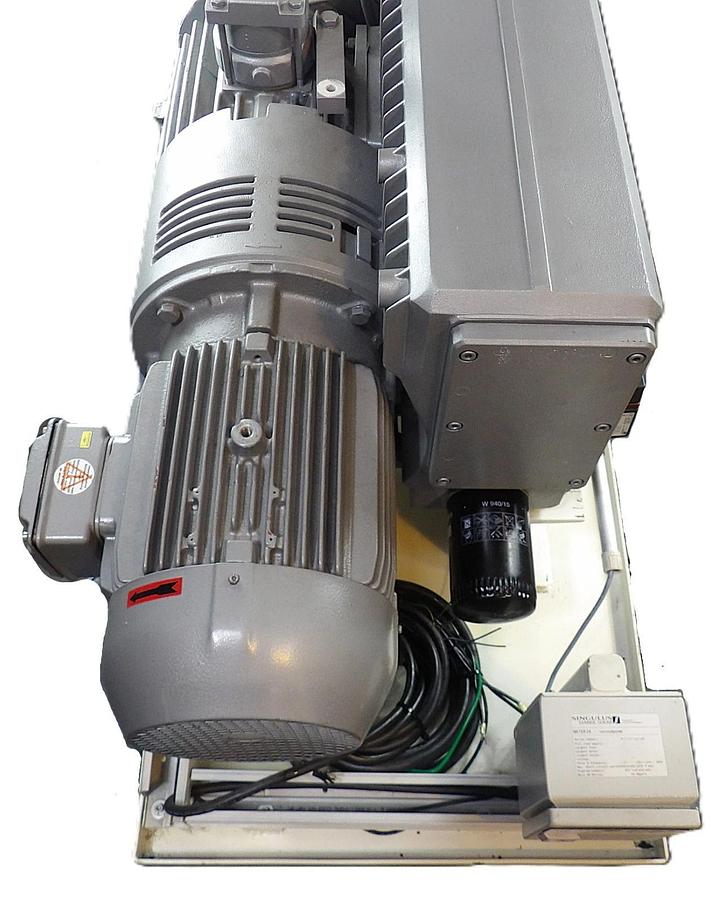 Used Busch RA 0302 D 5Z3 ZZXX Rotary Vane Vacuum Pump System Spare Surplus