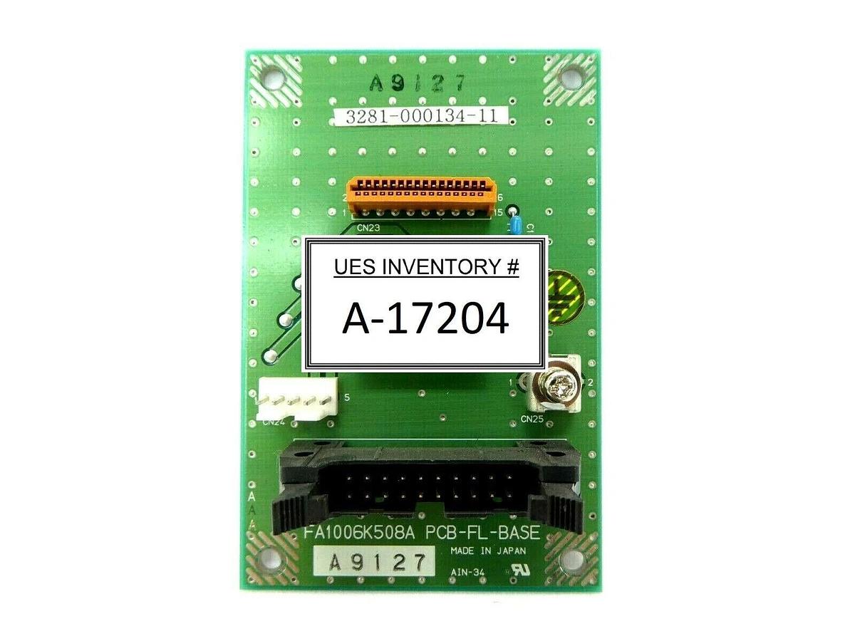 Used TEL Tokyo Electron 3281-000134-11 Interface PCB FA1006K508A PCB-FL-BASE P-8