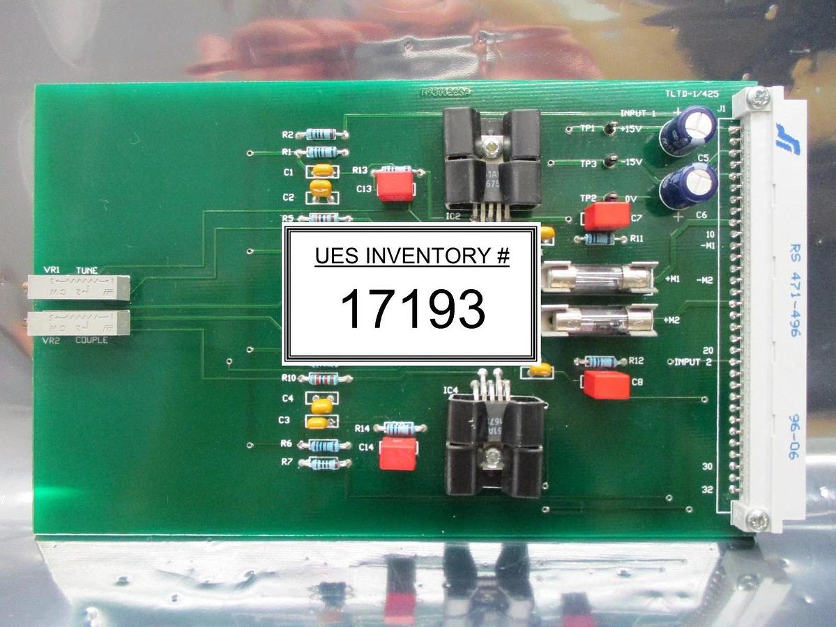 Used Nordiko Technical Services N930022SA Amplifier PCB Card TLTD-1/425 9550 Used