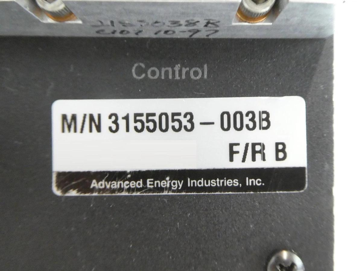 Used RFG 2000-2V AE Advanced Energy 3155053-003 RF Generator Untested As-Is