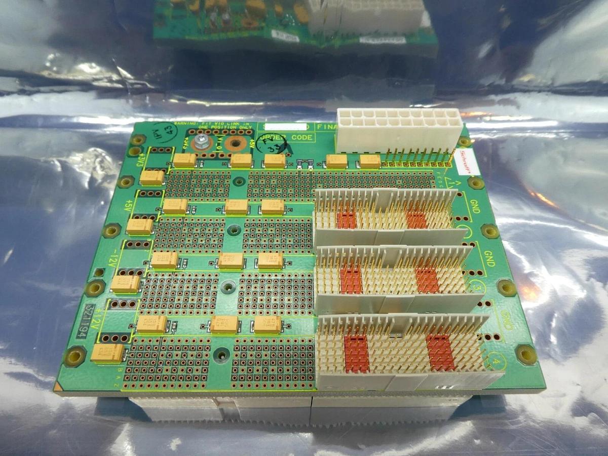 Used Schroff 06-01695890 CompactPCI Backplane PCB 321194 Working Surplus