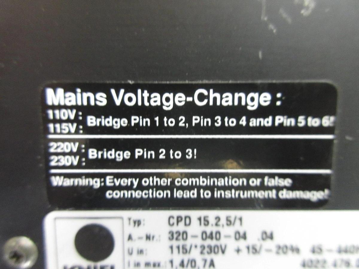 Used Kniel System-Electronic 320-040-04 .04 Power Supply Card PCB 4022.476.01511 Used