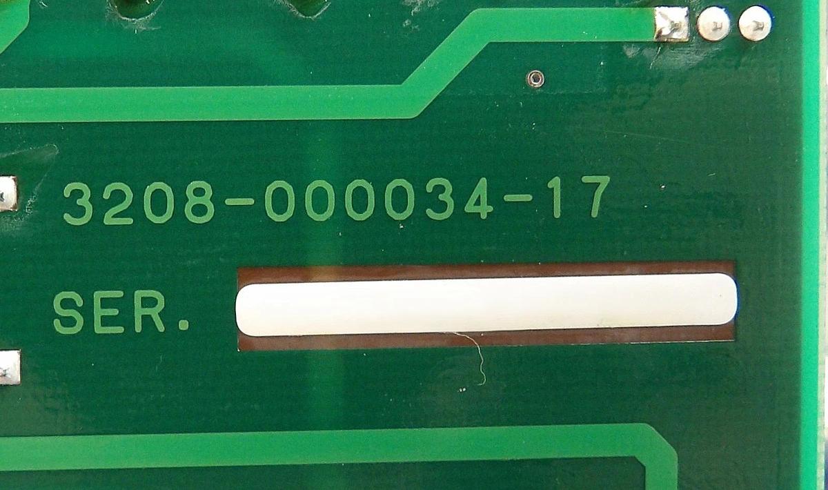 TEL Tokyo Electron 3281-000034-18 PCB TVB3002-1/BXY 3208-000034-17 New Surplus