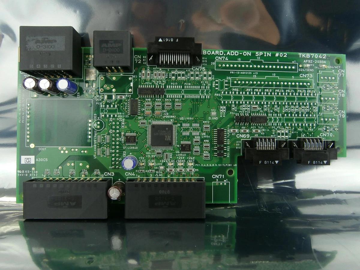 Used TEL Tokyo Electron AP9Z-2033A Add-On Spin #2 Board TKB7042 PCB Lithius Used